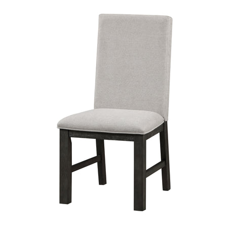 Orem Wire Brushed Antiqued Black Side Chair