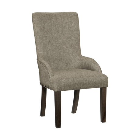 Gloversville Brown Arm Chair