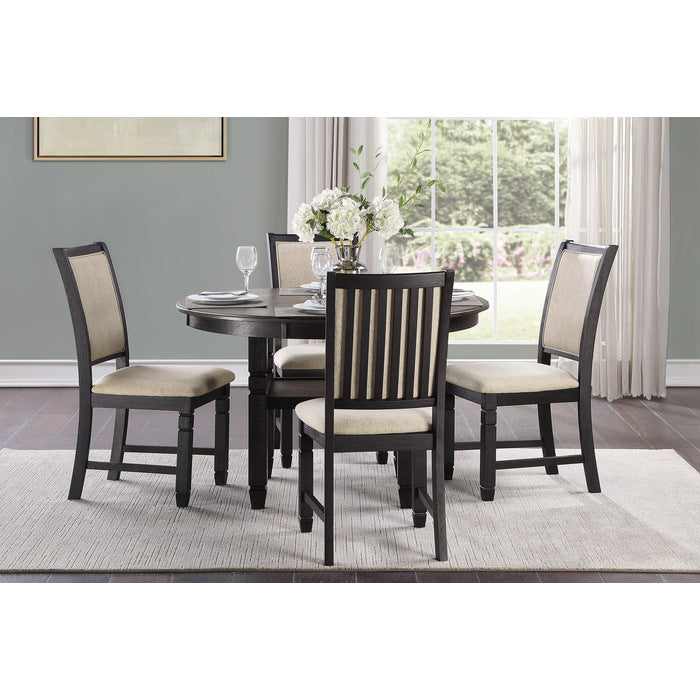 Asher Black Side Chair