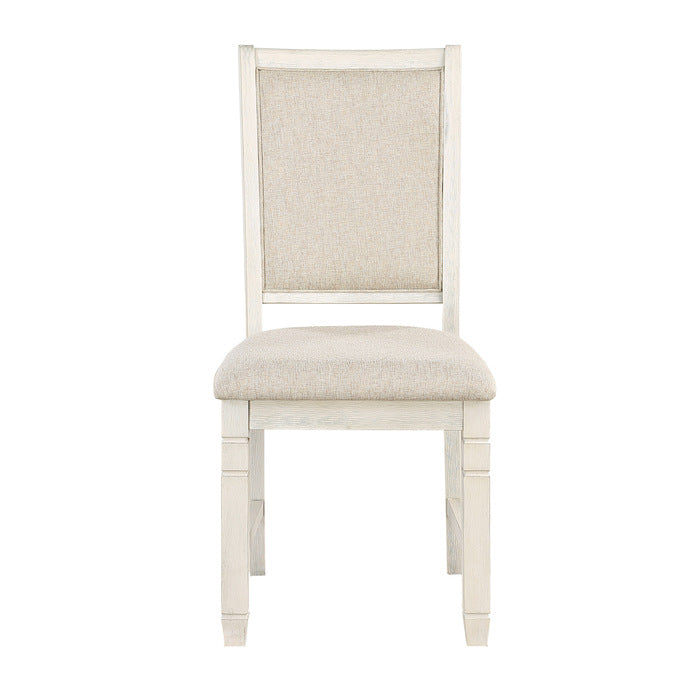 Asher White Side Chair