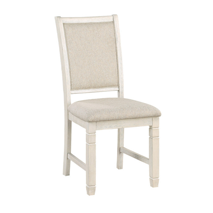 Asher White Side Chair