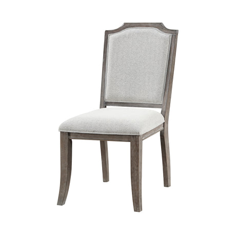 Garner Brown Gray Side Chair