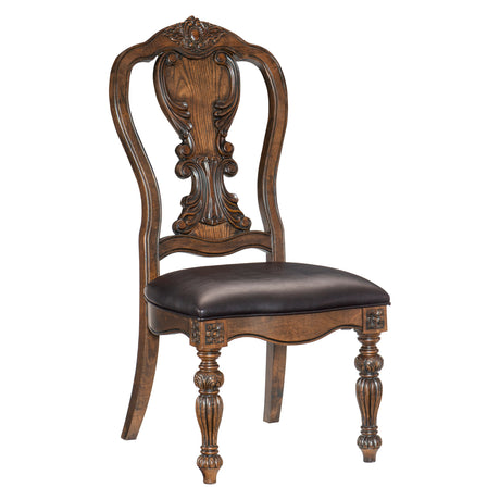 Bergen Dark Oak Side Chair