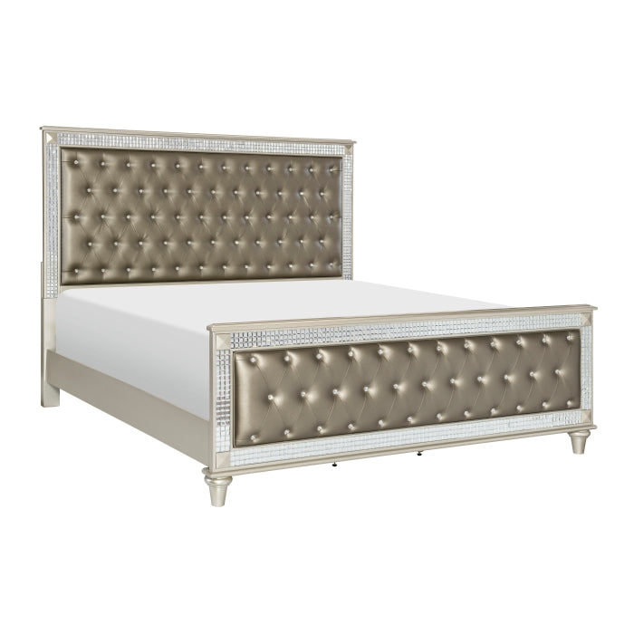 Juliette Champagne California King Bed