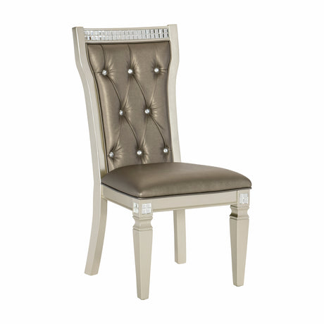 Juliette Champagne Side Chair