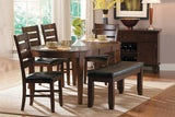 Ameillia Dark Oak Side Chair