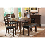 Ameillia Dark Oak Side Chair