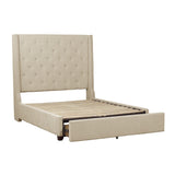 Fairborn Queen Platform Bed With Storage Footboard