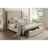 Fairborn Queen Platform Bed With Storage Footboard