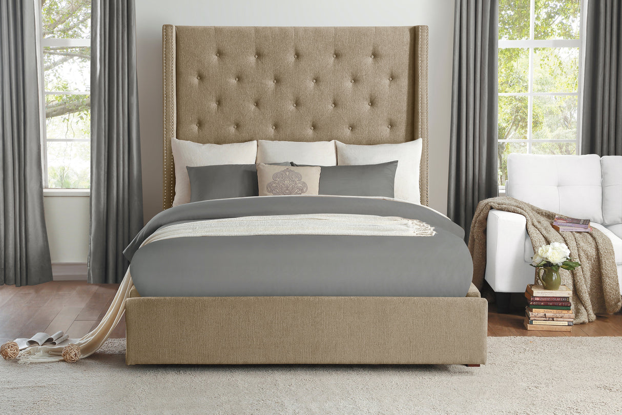 Fairborn Full Platform Bed With Storage Footboard