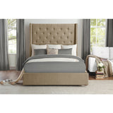 Fairborn California King Platform Bed With Storage Footboard