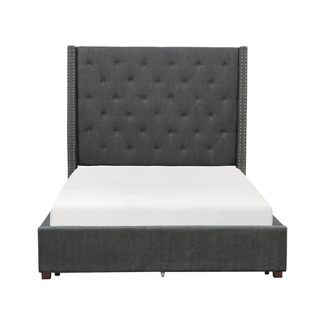 Fairborn Queen Platform Bed With Storage Footboard