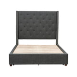 Fairborn Eastern King Platform Bed With Storage Footboard