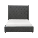 Fairborn Full Platform Bed With Storage Footboard