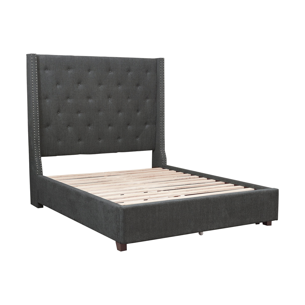 Fairborn Queen Platform Bed With Storage Footboard