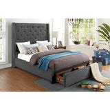 Fairborn Full Platform Bed With Storage Footboard