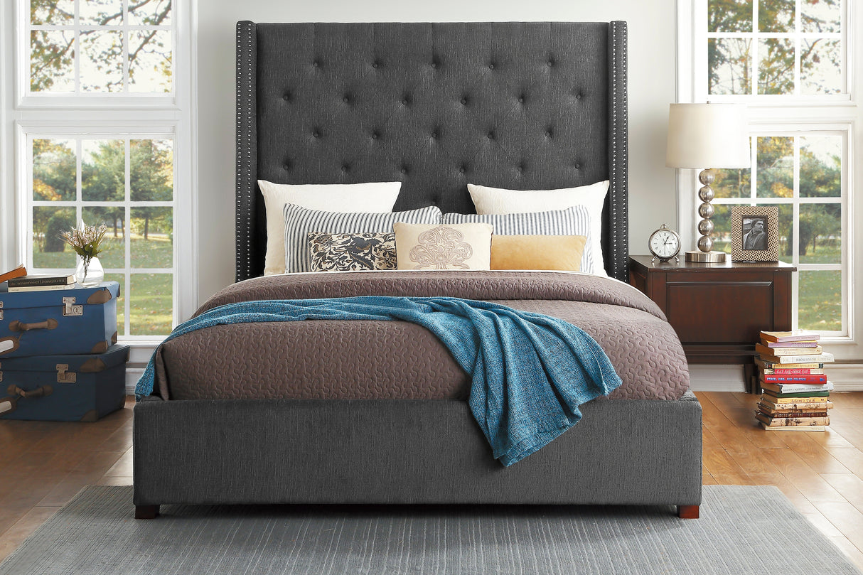 Fairborn Full Platform Bed With Storage Footboard