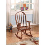 Kloris Tobacco Finish Youth Rocking Chair