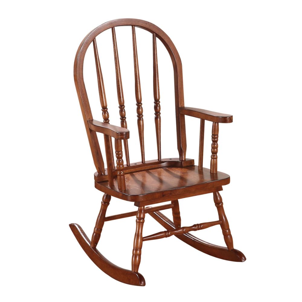 Kloris Tobacco Finish Youth Rocking Chair