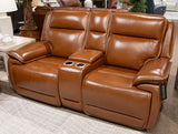 Healy Pier Power Reclining Loveseat with Console