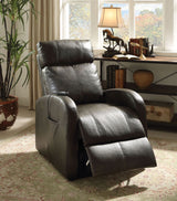 Ricardo Brown Synthetic Leather Recliner