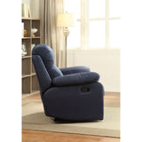 Parklon Blue Microfiber Recliner