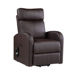 Ricardo Brown Synthetic Leather Recliner