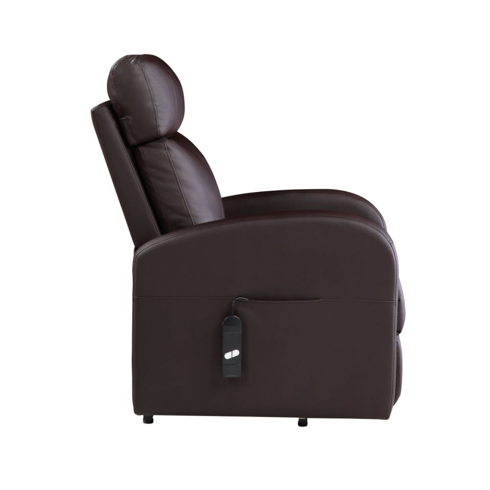 Ricardo Brown Synthetic Leather Recliner