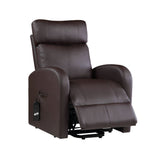 Ricardo Brown Synthetic Leather Recliner