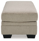 Stonemeade Taupe Sofa Chaise, Oversized Chair, And Ottoman