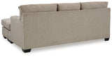 Stonemeade Taupe Sofa Chaise, Oversized Chair, And Ottoman