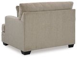 Stonemeade Taupe Sofa Chaise, Oversized Chair, And Ottoman