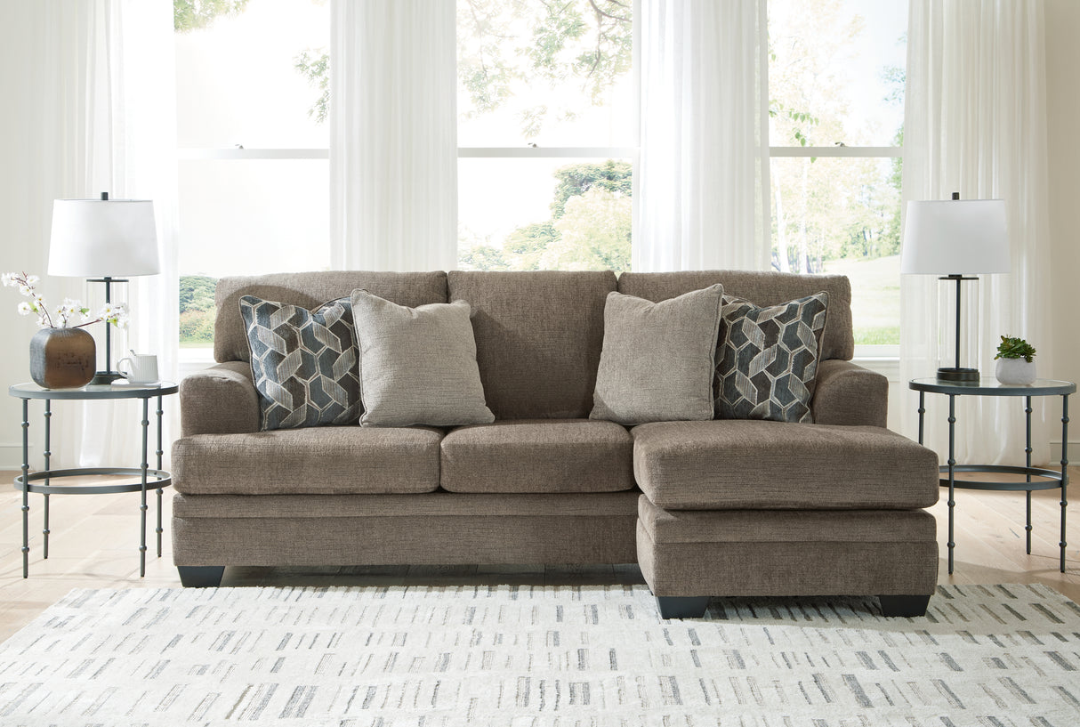 Stonemeade Sofa Chaise and Loveseat