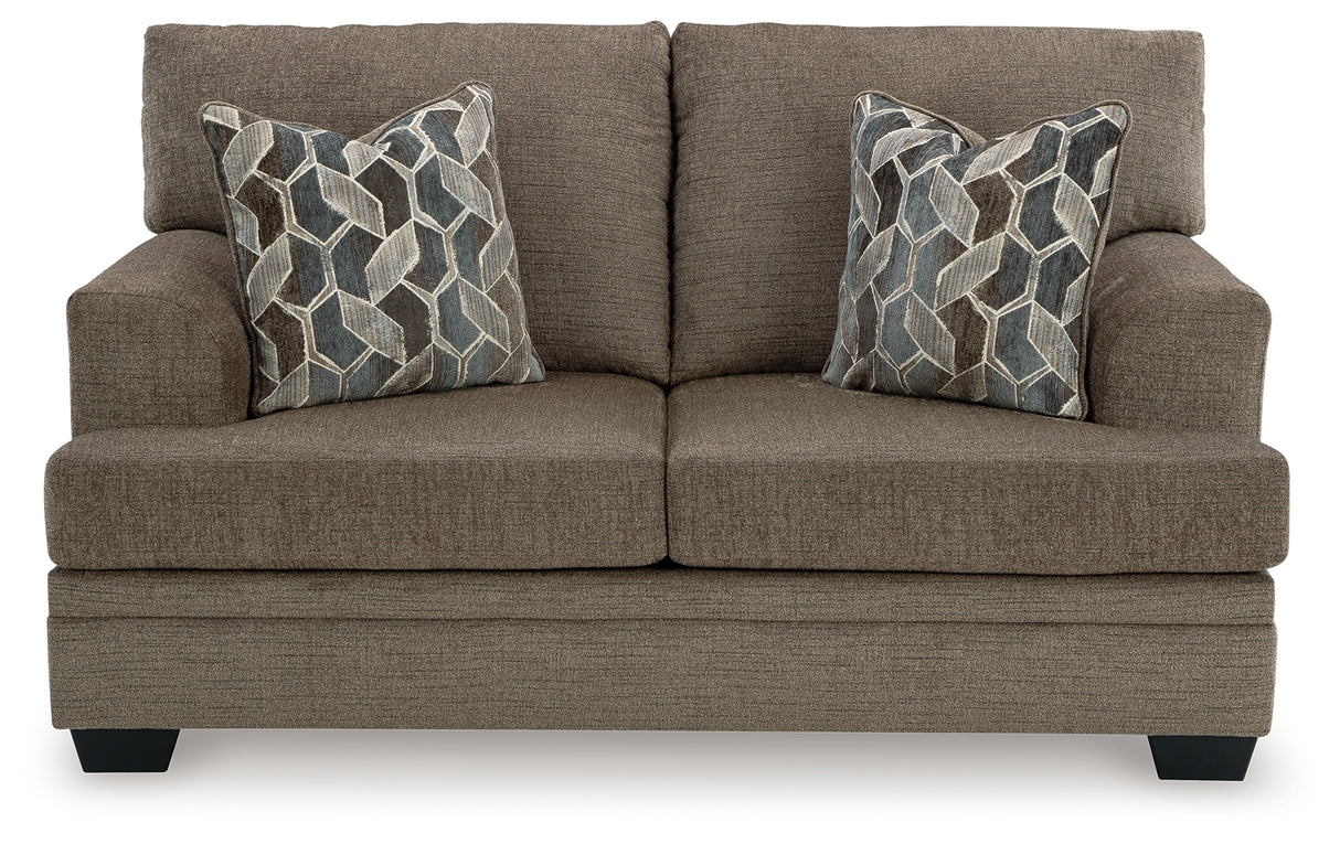 Stonemeade Sofa Chaise and Loveseat