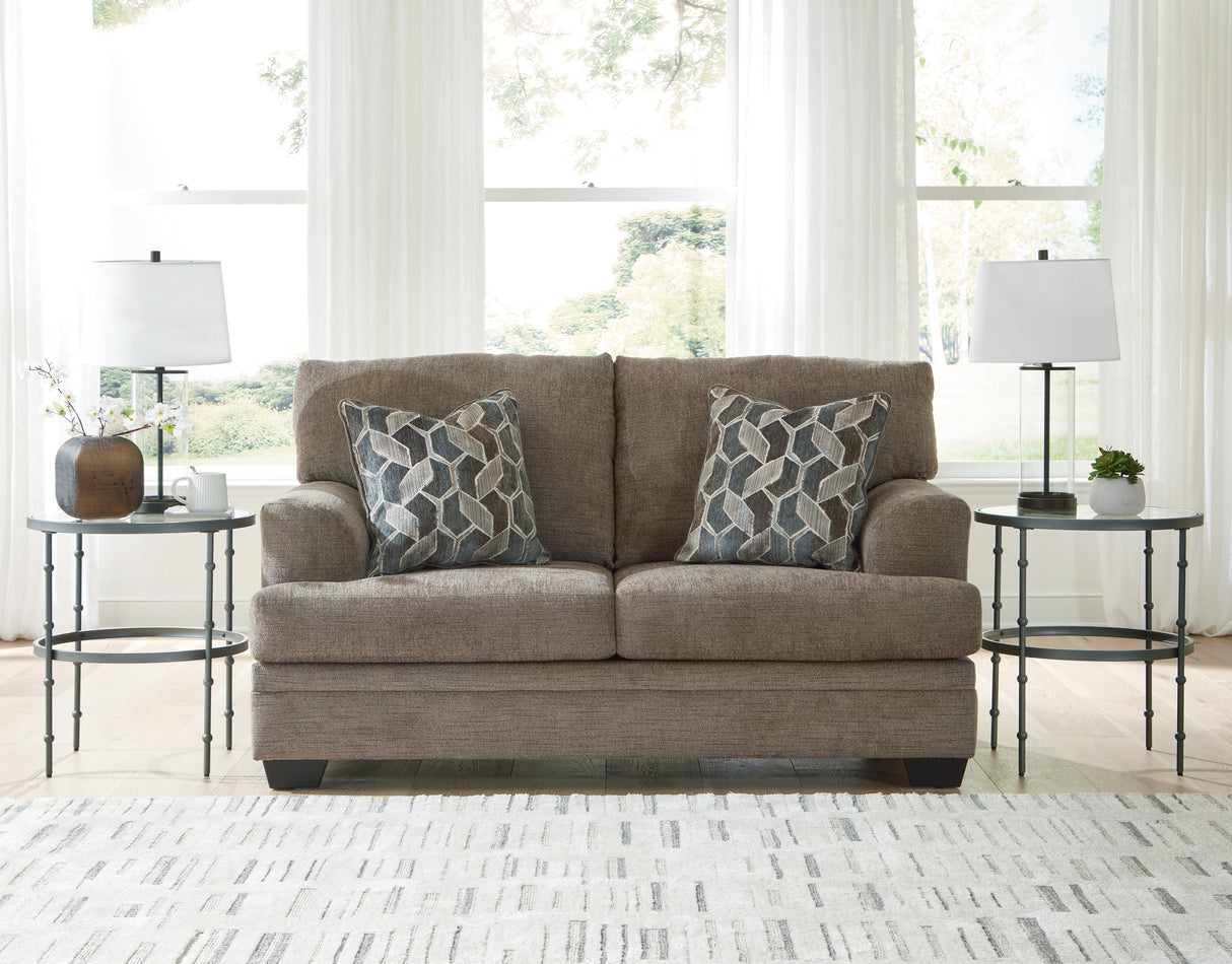 Stonemeade Sofa Chaise and Loveseat