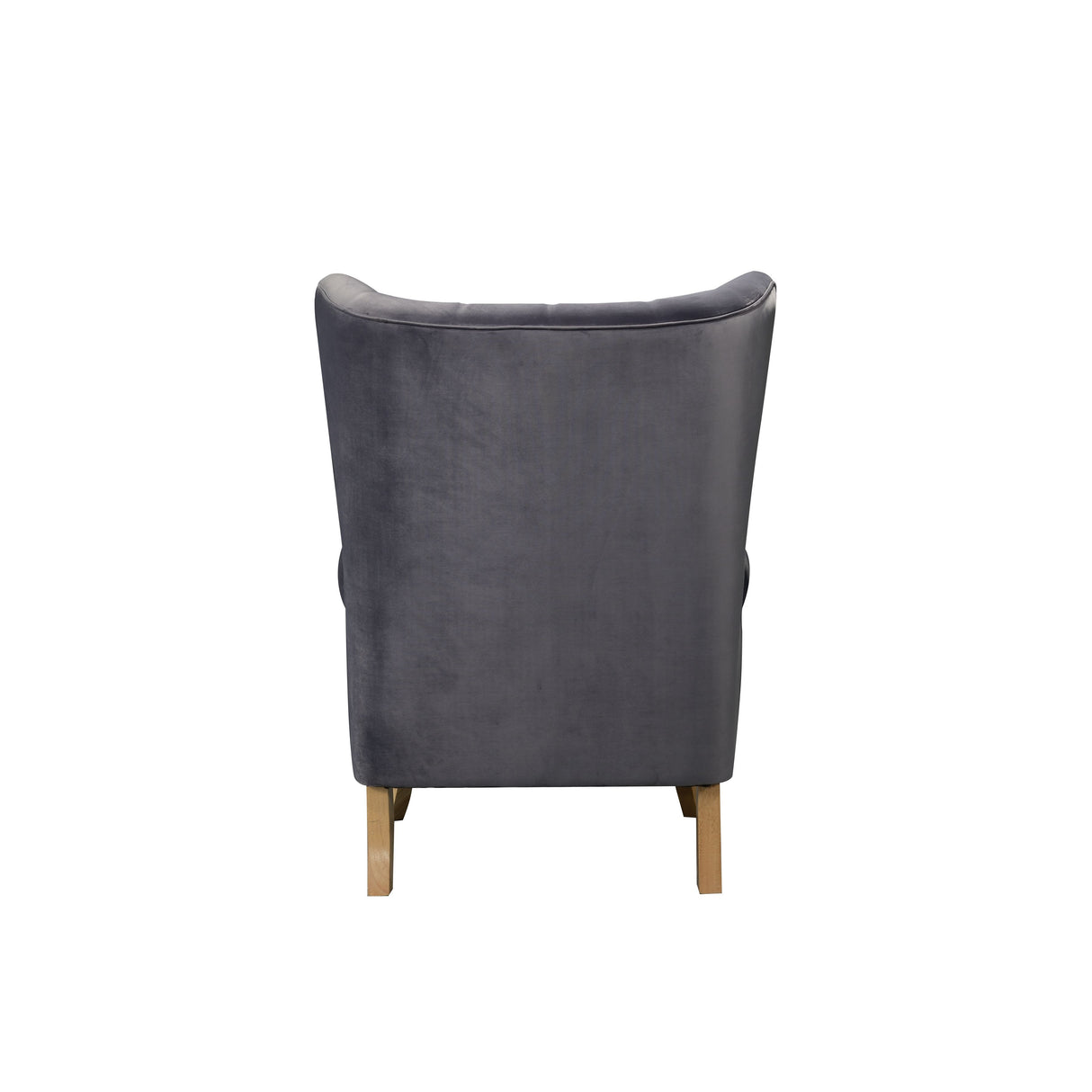 Adonis Gray Velvet Accent Chair