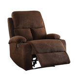 Rosia Chocolate Velvet Recliner