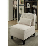 Susanna Cream Linen Accent Chair