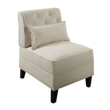 Susanna Cream Linen Accent Chair