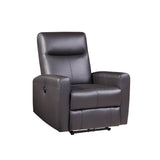 Blane Brown Top Grain Leather Match Recliner