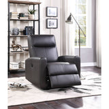 Blane Brown Top Grain Leather Match Recliner