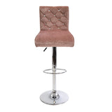 Elizabeth Crystal Tufted Vanity Stool