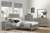 Mandan Weathered Gray Eastern King Bed