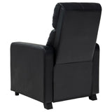 Toohey Black Upholstered Tufted Recliner Living Room Set