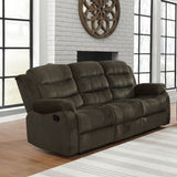 Rodman Pillow Top Arm Motion Sofa Olive Brown