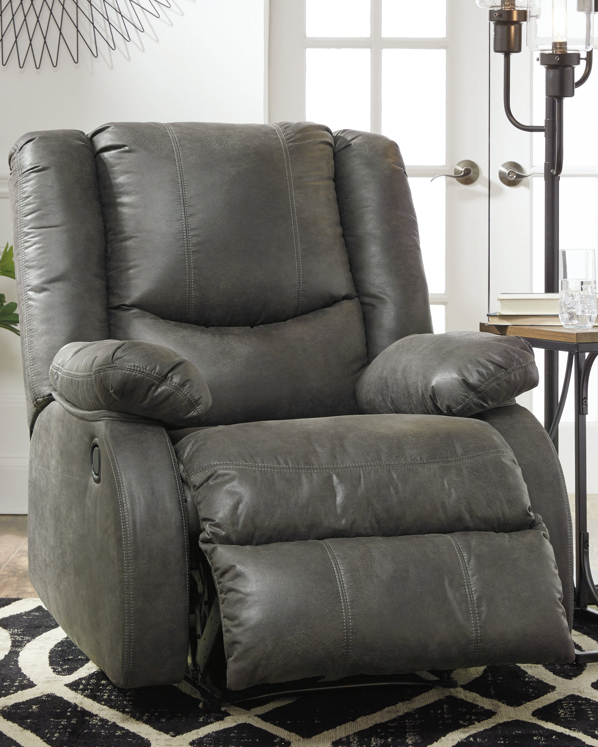 Bladewood Slate Recliner