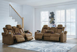 Wolfridge Power Reclining Sofa and Loveseat