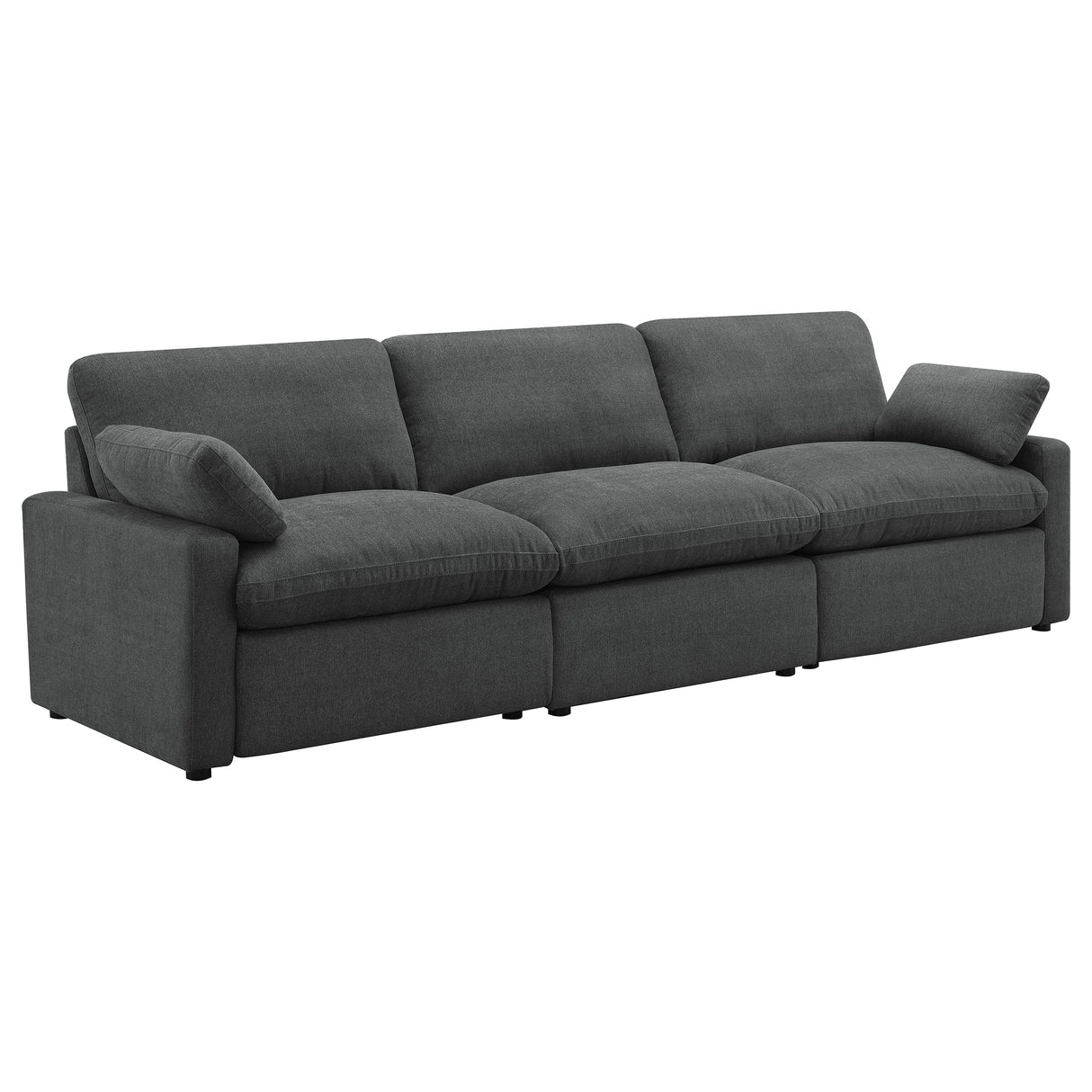 Collins Dark Grey Modular Power Sofa