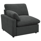 Collins Dark Grey Modular Power Sofa