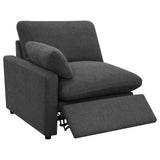 Collins Dark Grey Modular Power Sofa